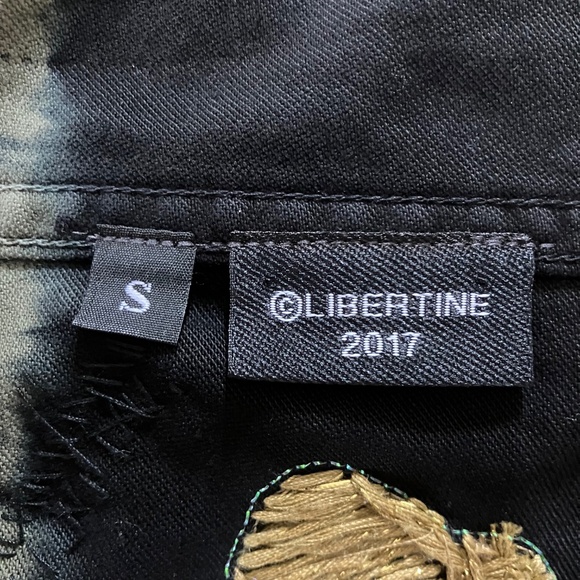 INCREDIBLE! Libertine Embellished Dyed Field Jacket 2017 Collection Unisex - Picture 11 of 11
